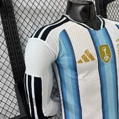 2026 Argentina Home Long-Sleeve Jersey - Player Version view 4