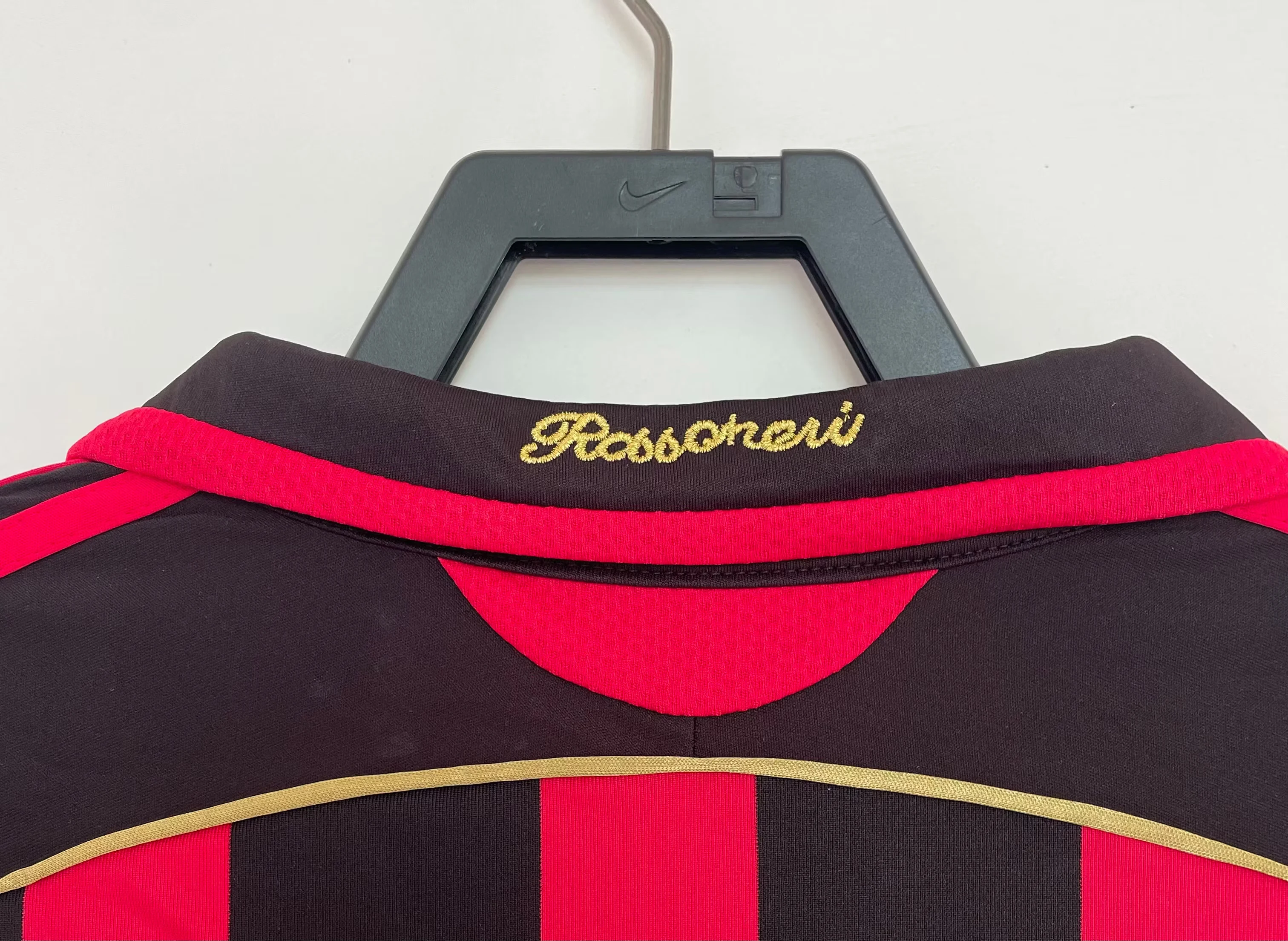 2006-07 AC Home Long Sleeve Retro Jersey view 8