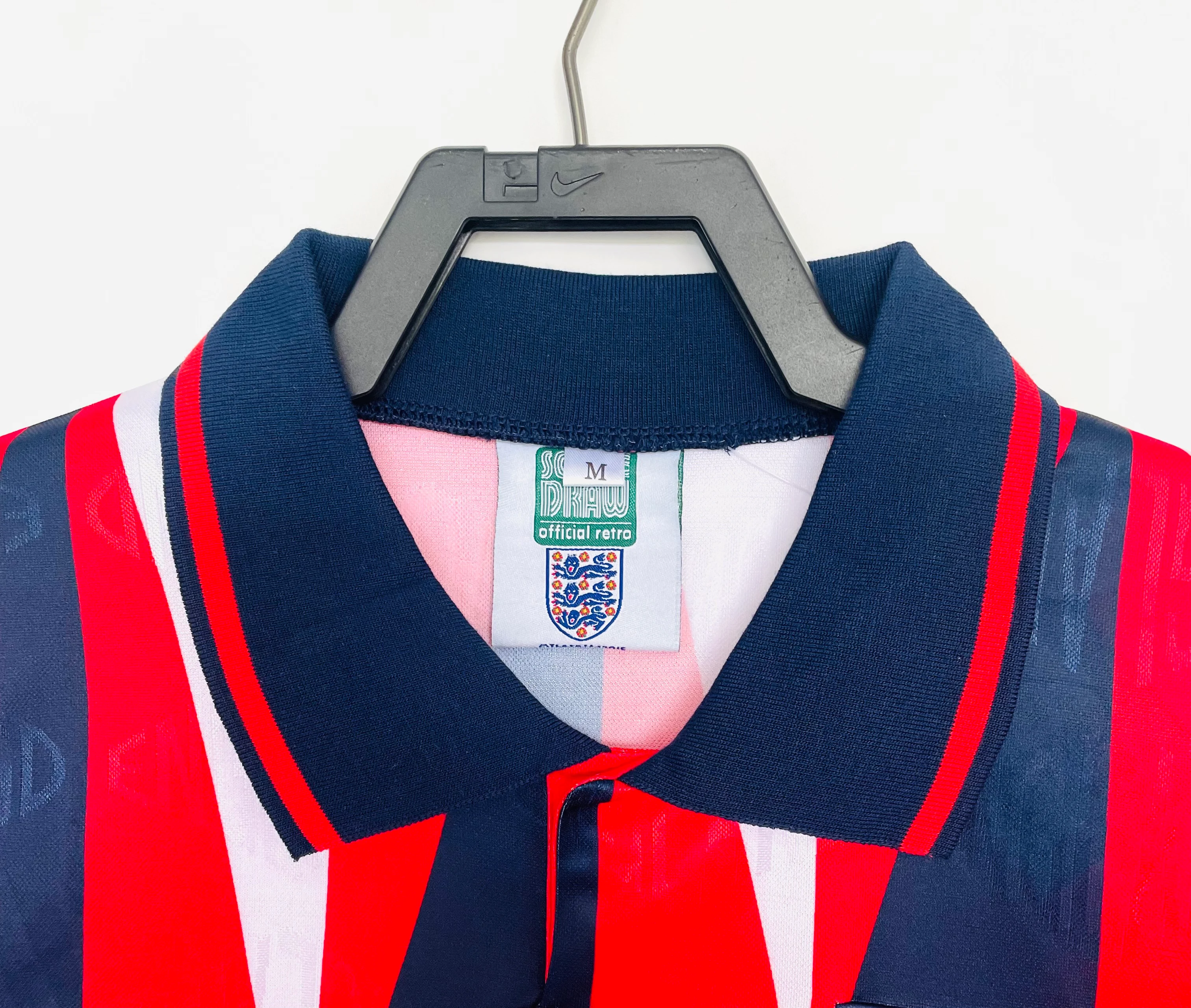 1992 England Away Retro Jersey view 4