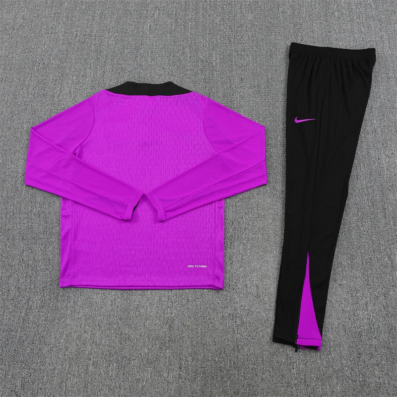 2025-26 England Purple Half-Zip Training Jersey view 16