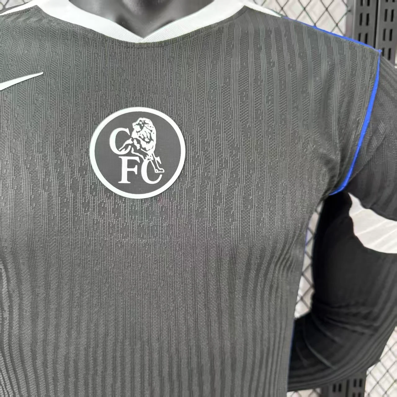 2025-26 Chelsea Third Away Long-Sleeve Jersey – Player Version view 5