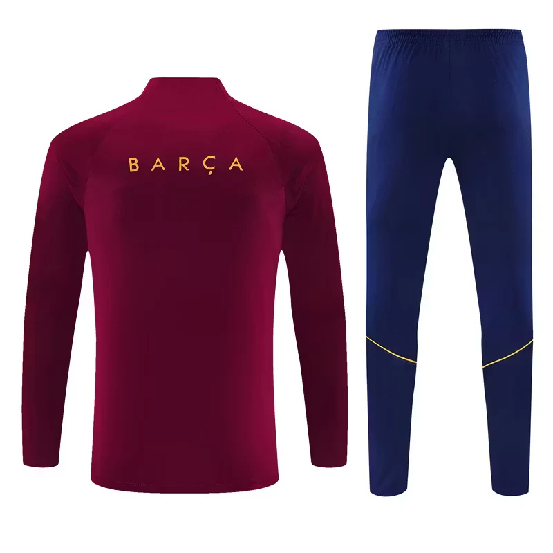 2026-27 Barcelona Red Half-Zip Training Jersey view 17