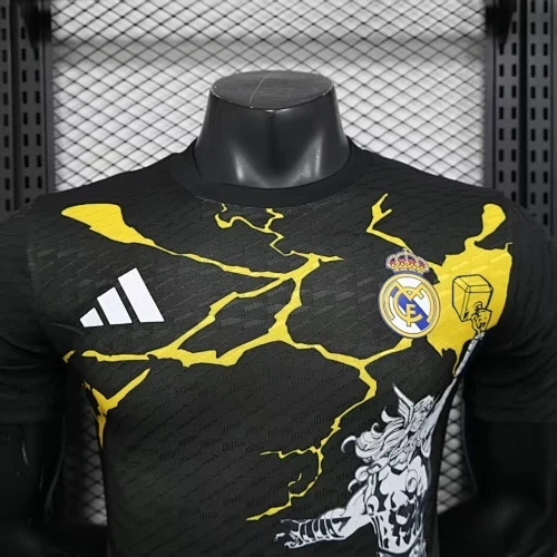 2025-26 Real Madrid Cartoon Jersey - Player Version view 9