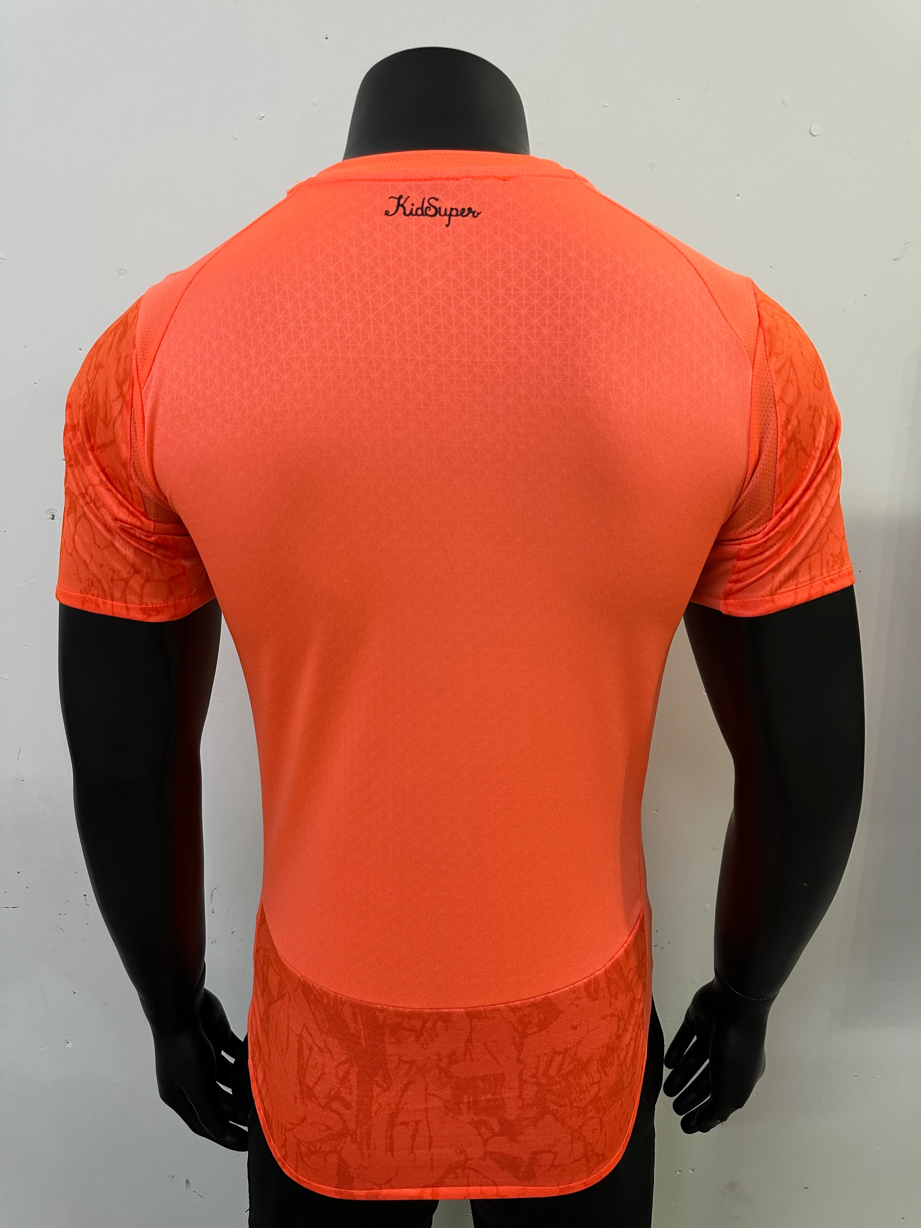 2025-26 Manchester City Orange Jersey - Player Version view 2