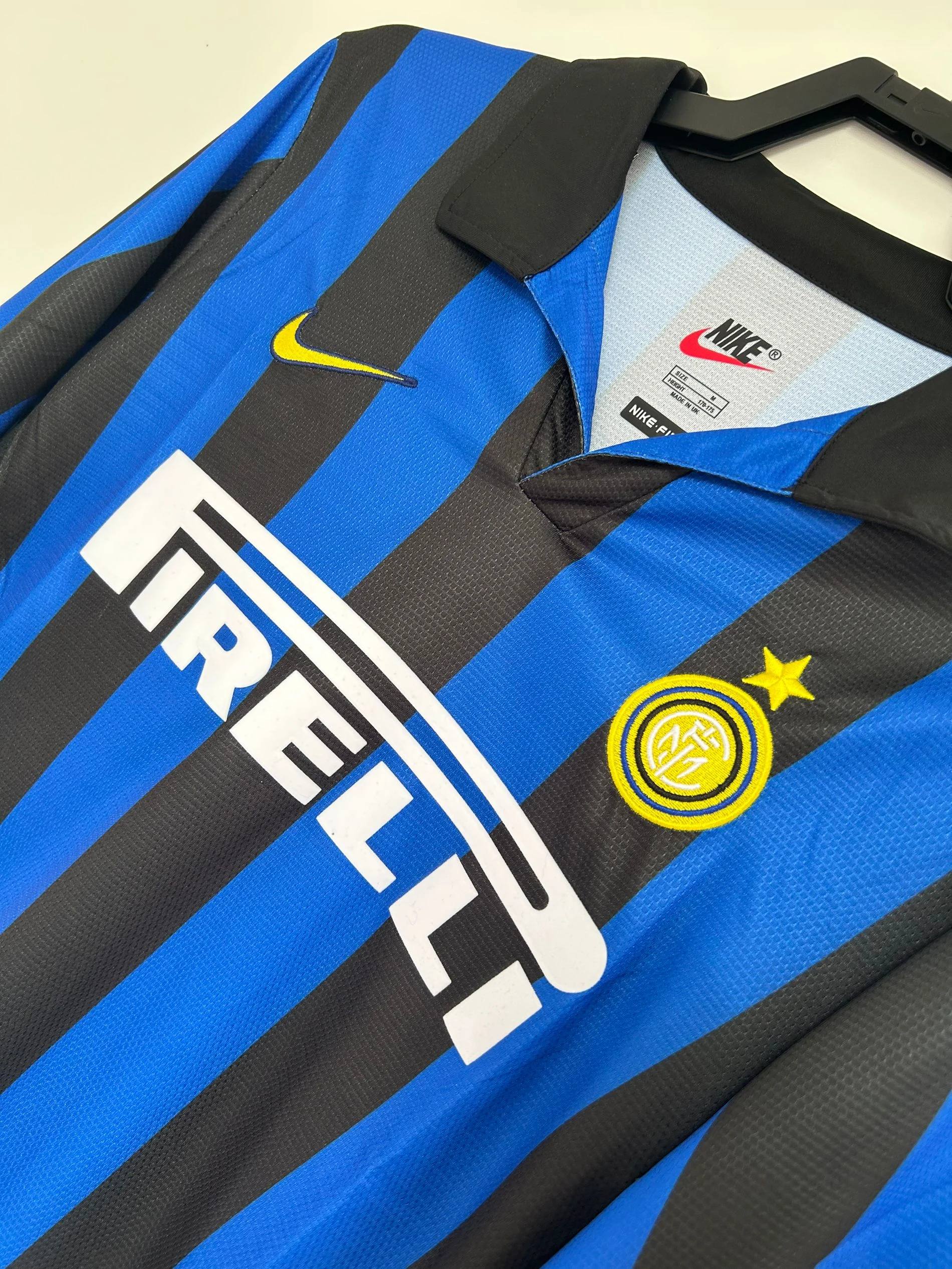 1998-99 Inter Milan Home Long Sleeve Retro Jersey view 4