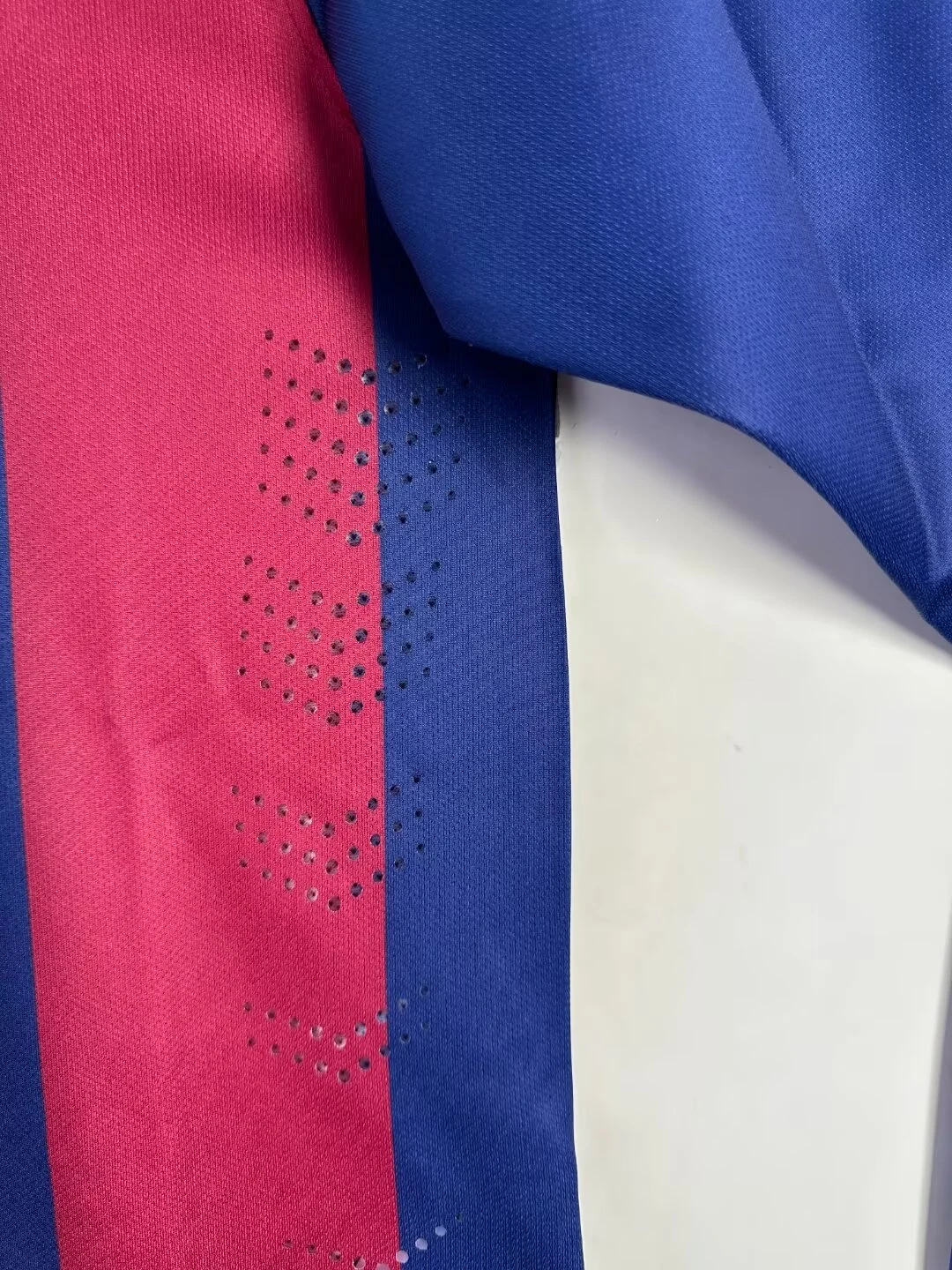 2014-15 Barcelona Home Long Sleeve Retro Jersey view 4