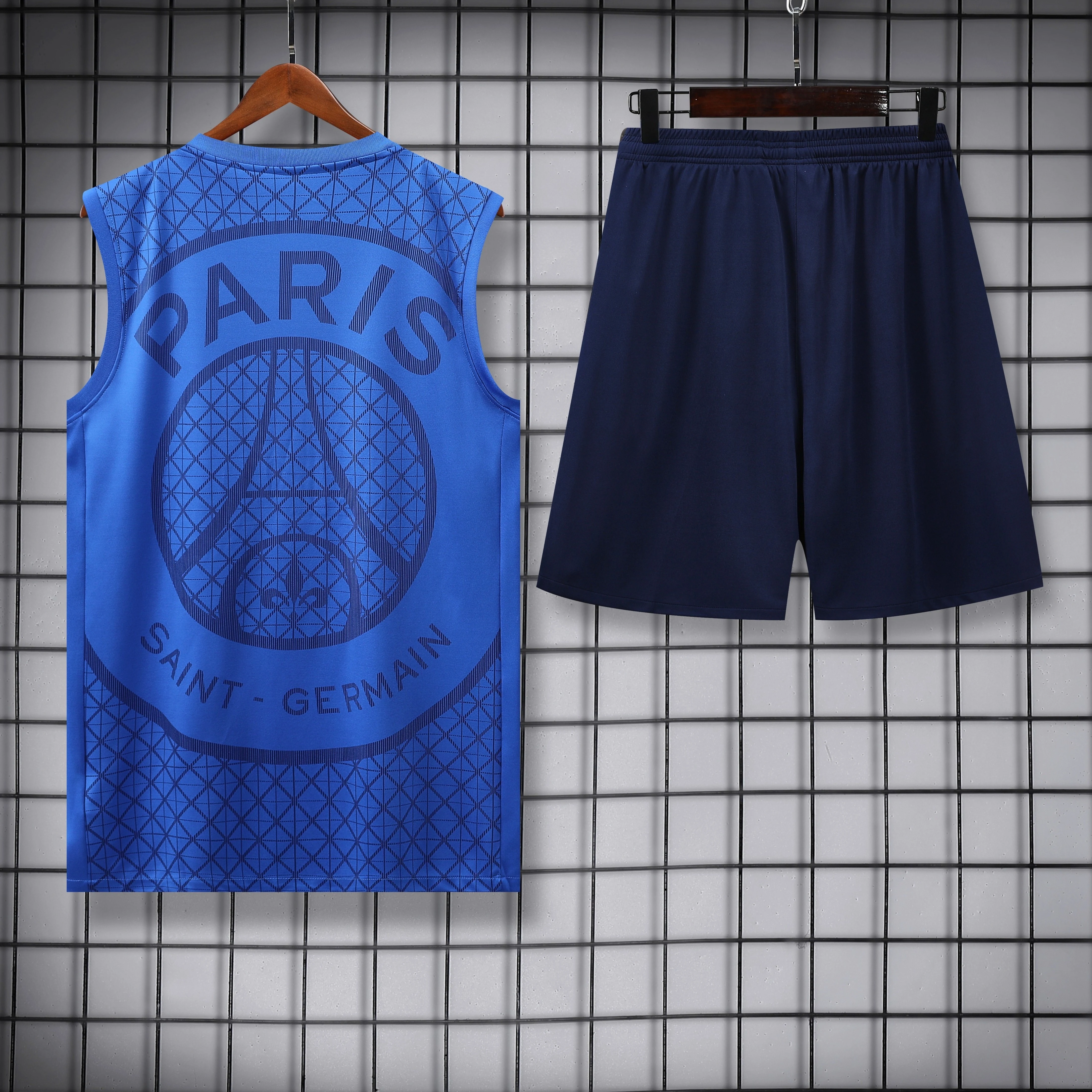 2025-26 Paris Saint-Germain training vest jersey view 2