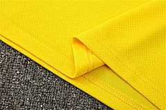 2025-26 Brazil yellow short-sleeved training jersey view 12