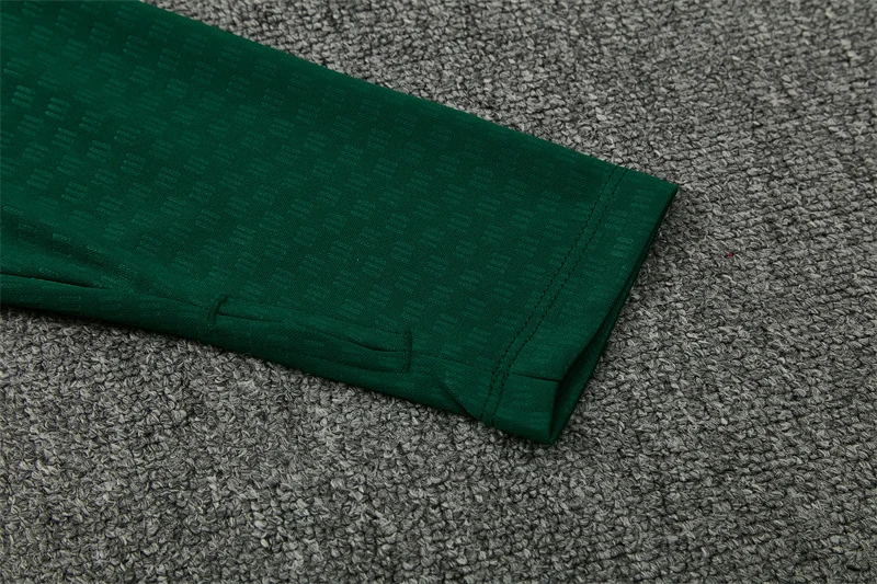 2026-27 Algeria Green Half-Zip Training Jersey view 10
