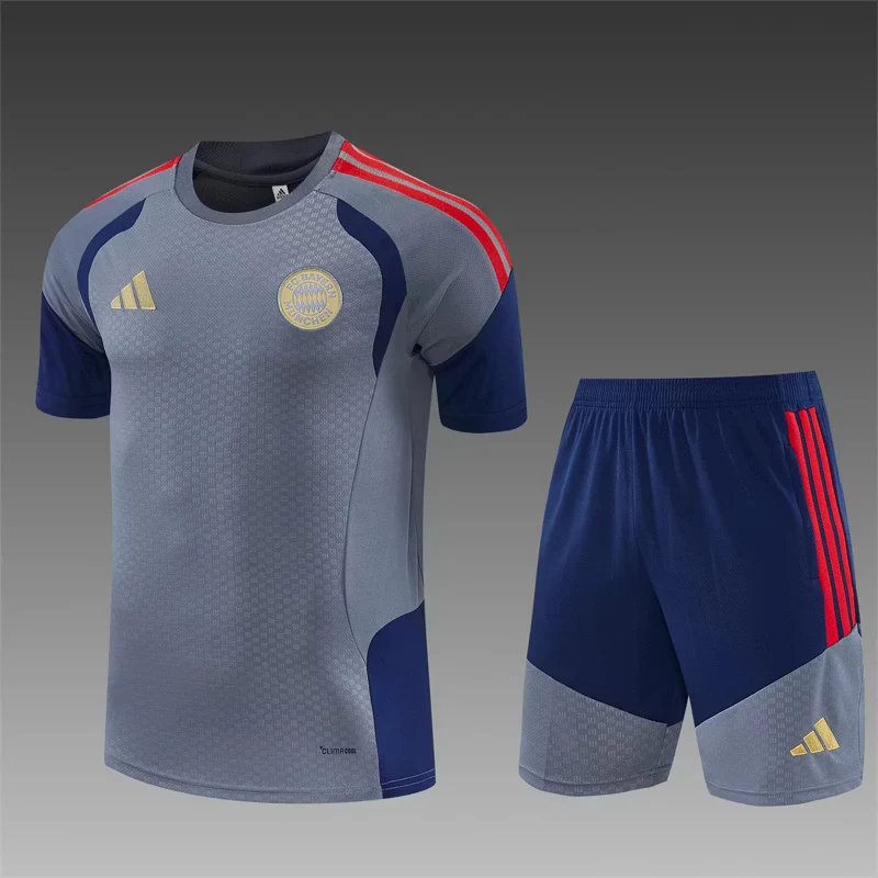 2026-27 Bayern Munich Dark Grey Short-Sleeve Training Jersey