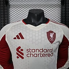 2025-26 Liverpool Away Long Sleeve Shirt - Player Edition view 5