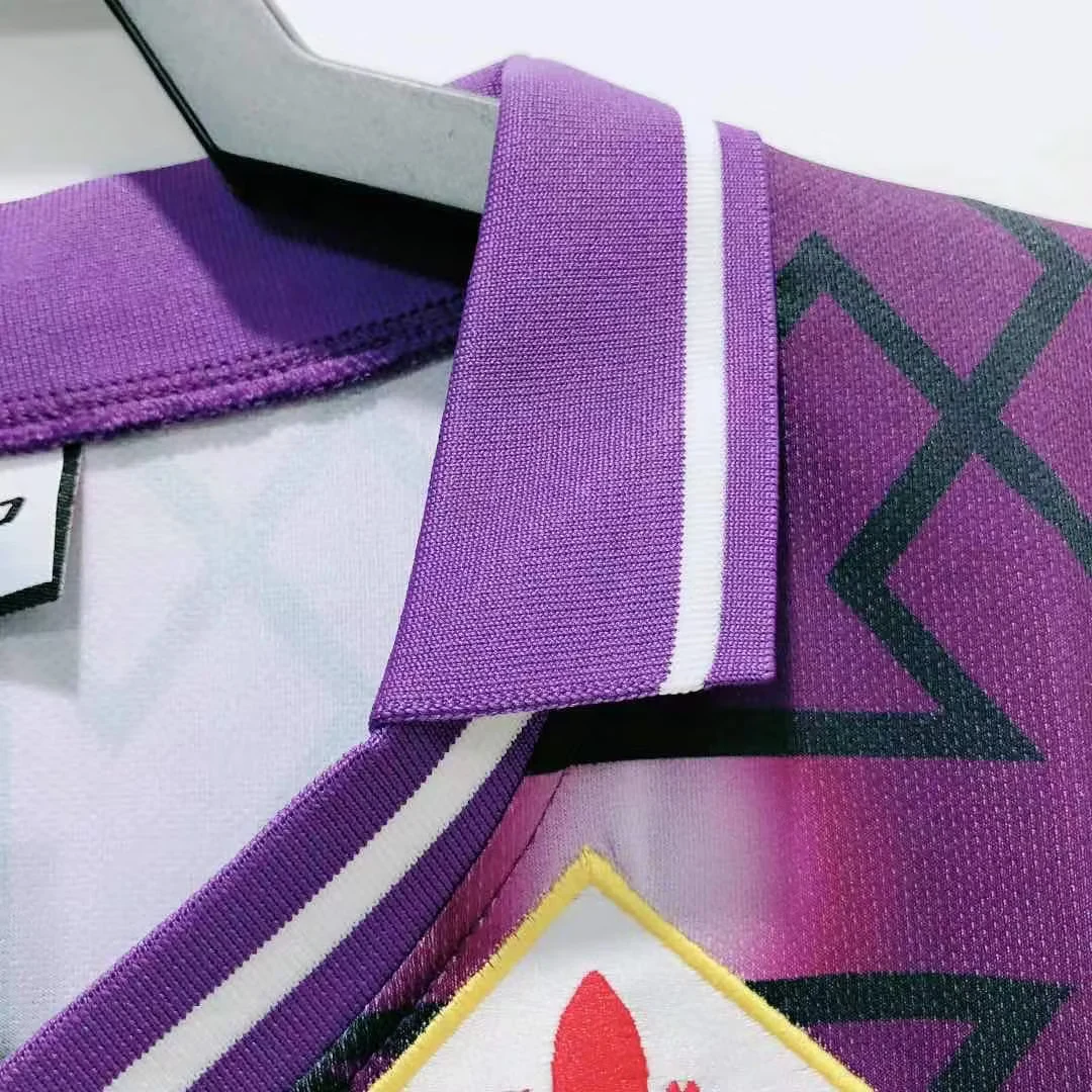1992-93 Fiorentina Away Retro Jersey view 5