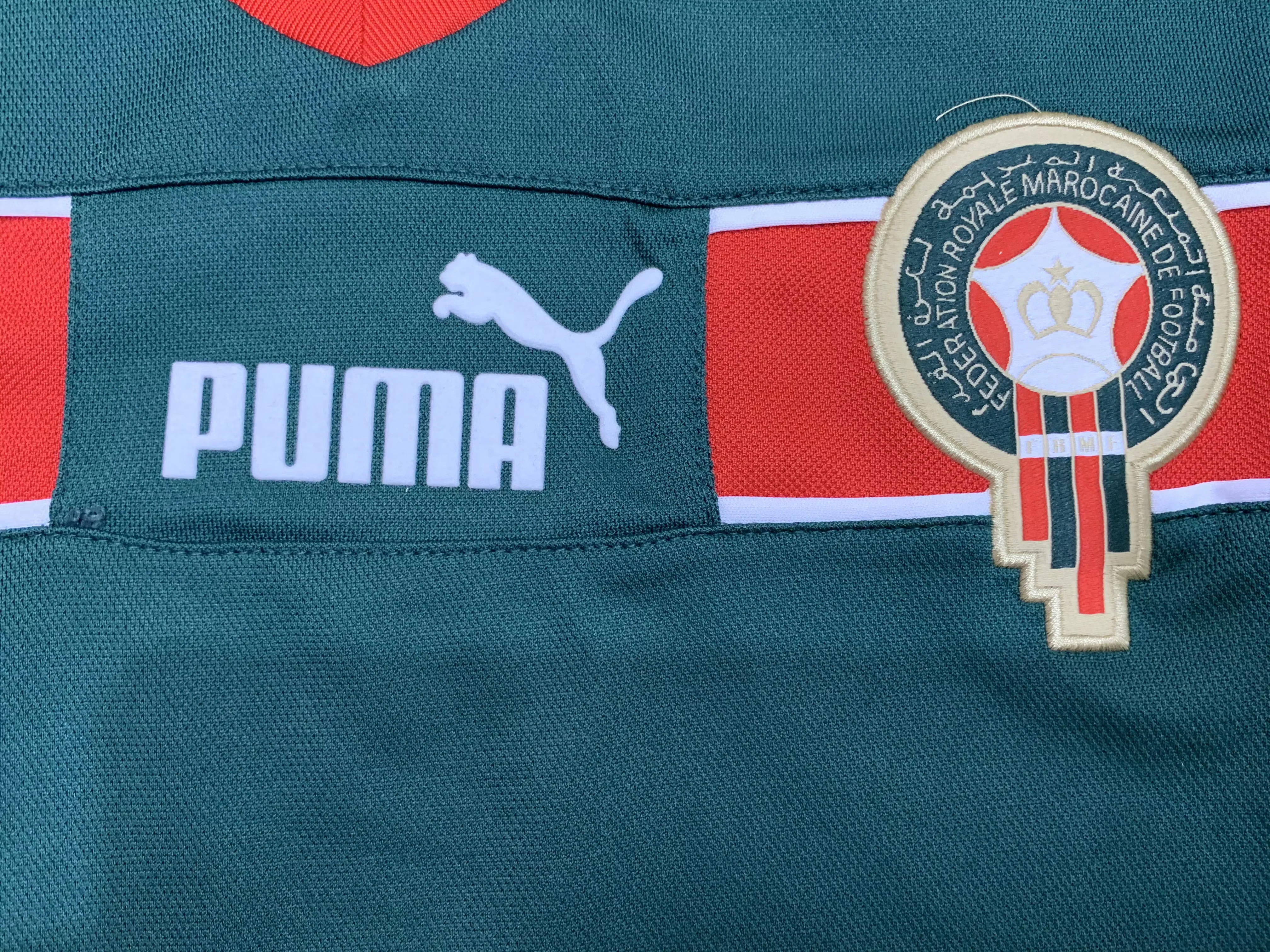 1998 Morocco Home Retro Jersey view 4