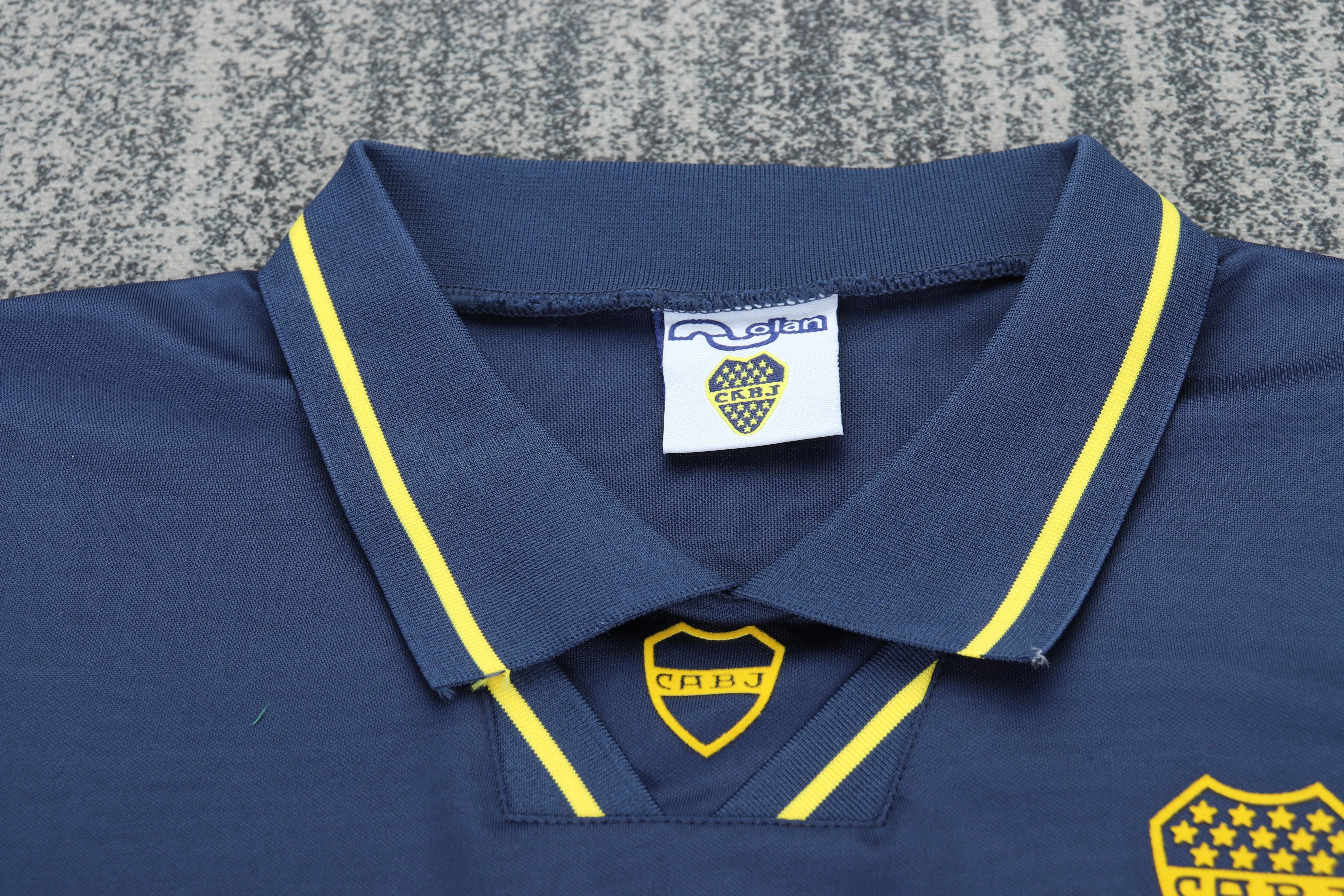 1993-95 Boca Juniors Home Retro Jersey - Children's view 7