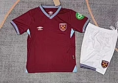 2025-26 West Ham United Home Shirt - Kids view 3
