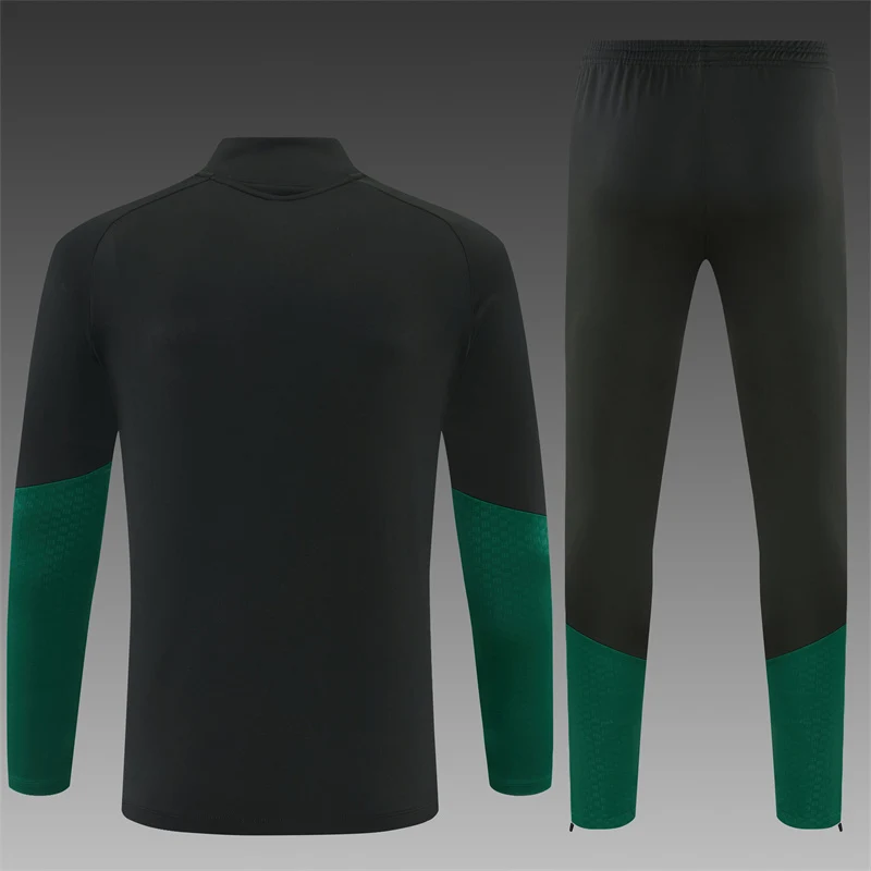 2026-27 Mexico Black Half-Zip Training Jersey view 2