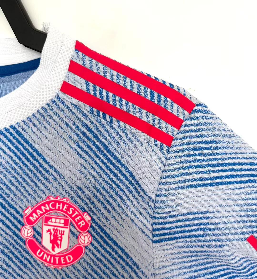 2021-22 Manchester United Away Retro Jersey – Player Version view 4