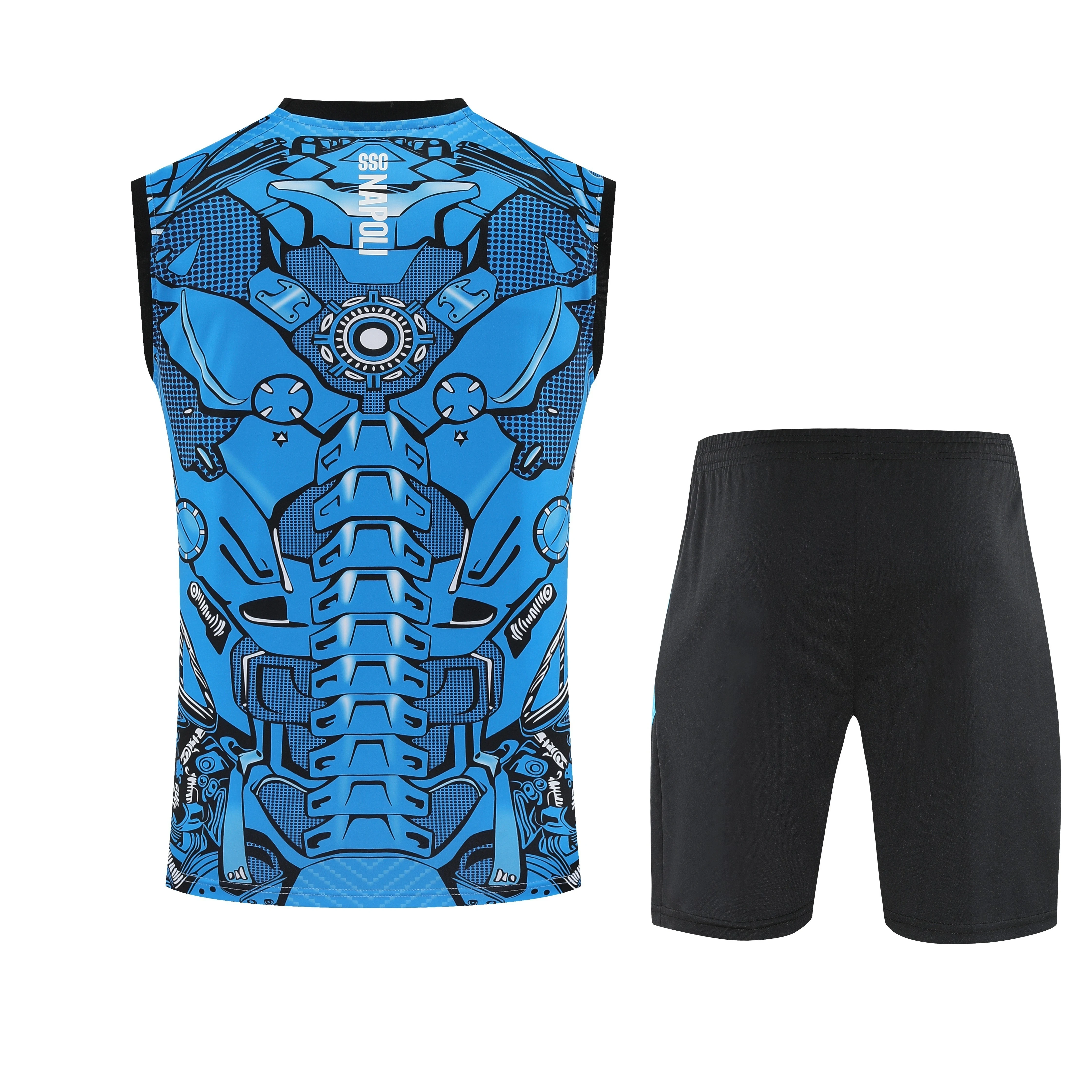 2025-26 Napoli training vest jersey view 3
