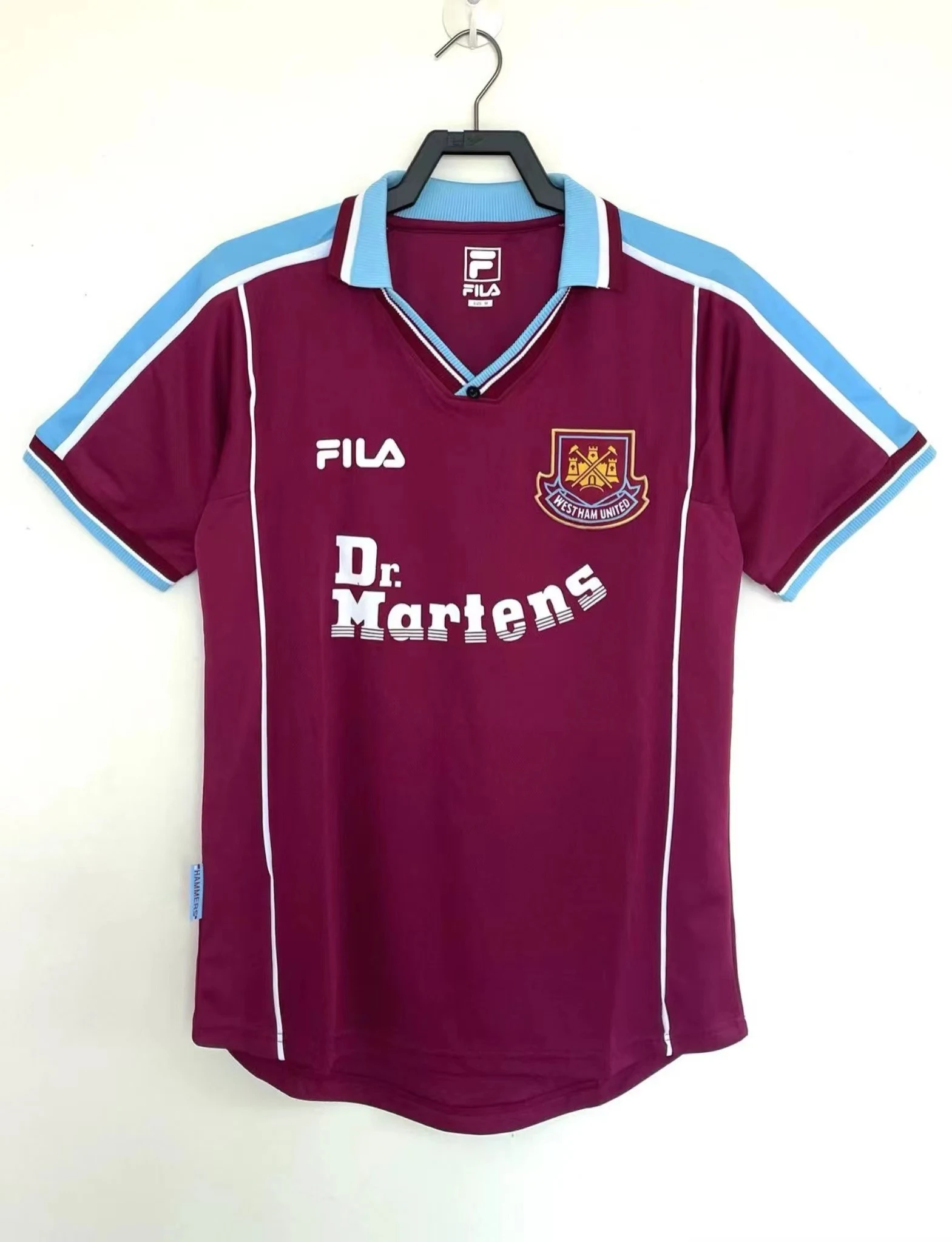 1999-01 West Ham United Home Retro Jersey