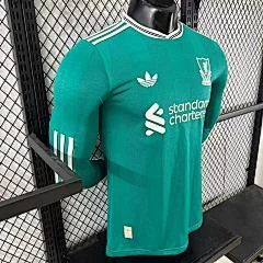 2025-26 Liverpool FC Away Long Sleeve Jersey - Player Edition view 6