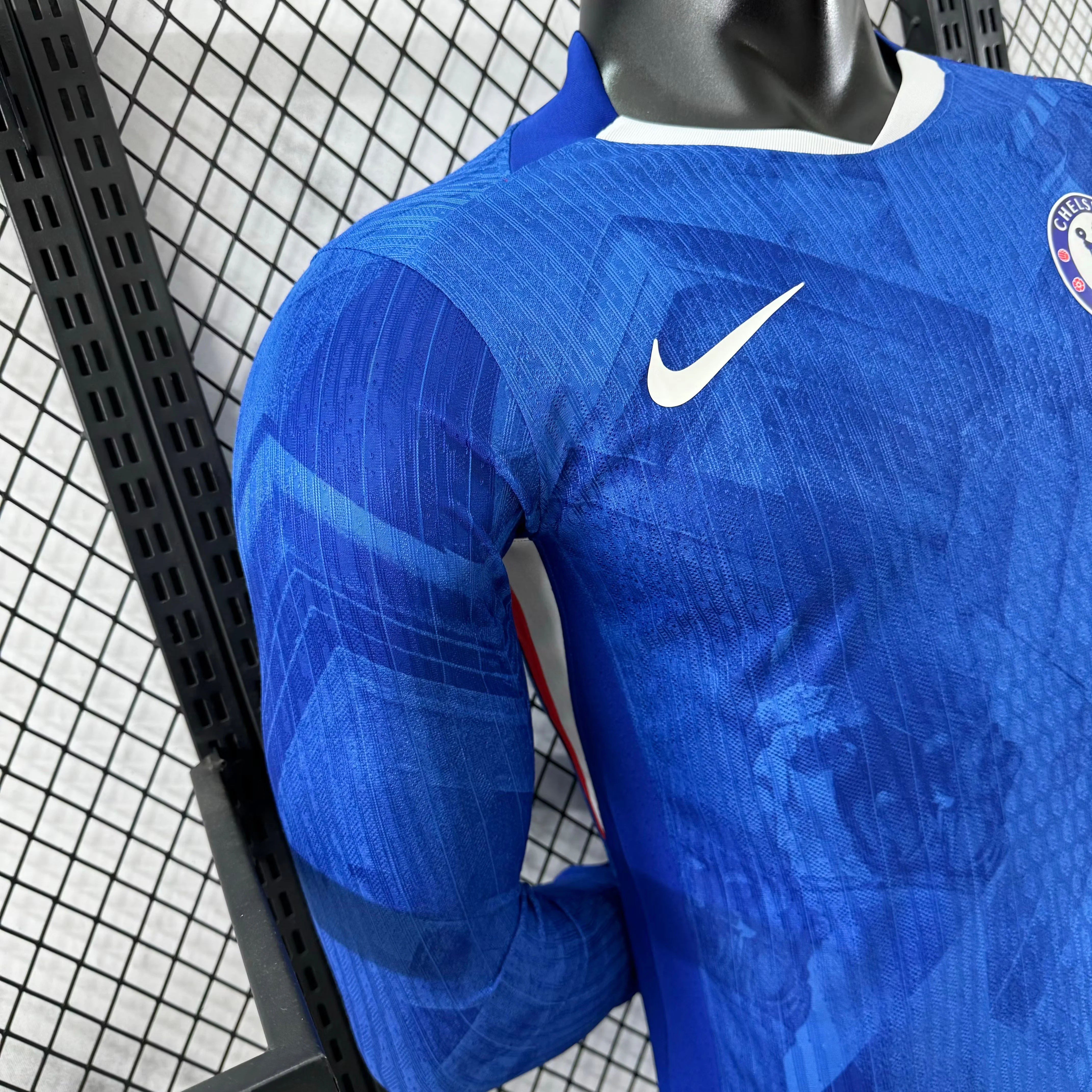 2025-26 Chelsea Home Long-Sleeve Jersey – Player Version view 8