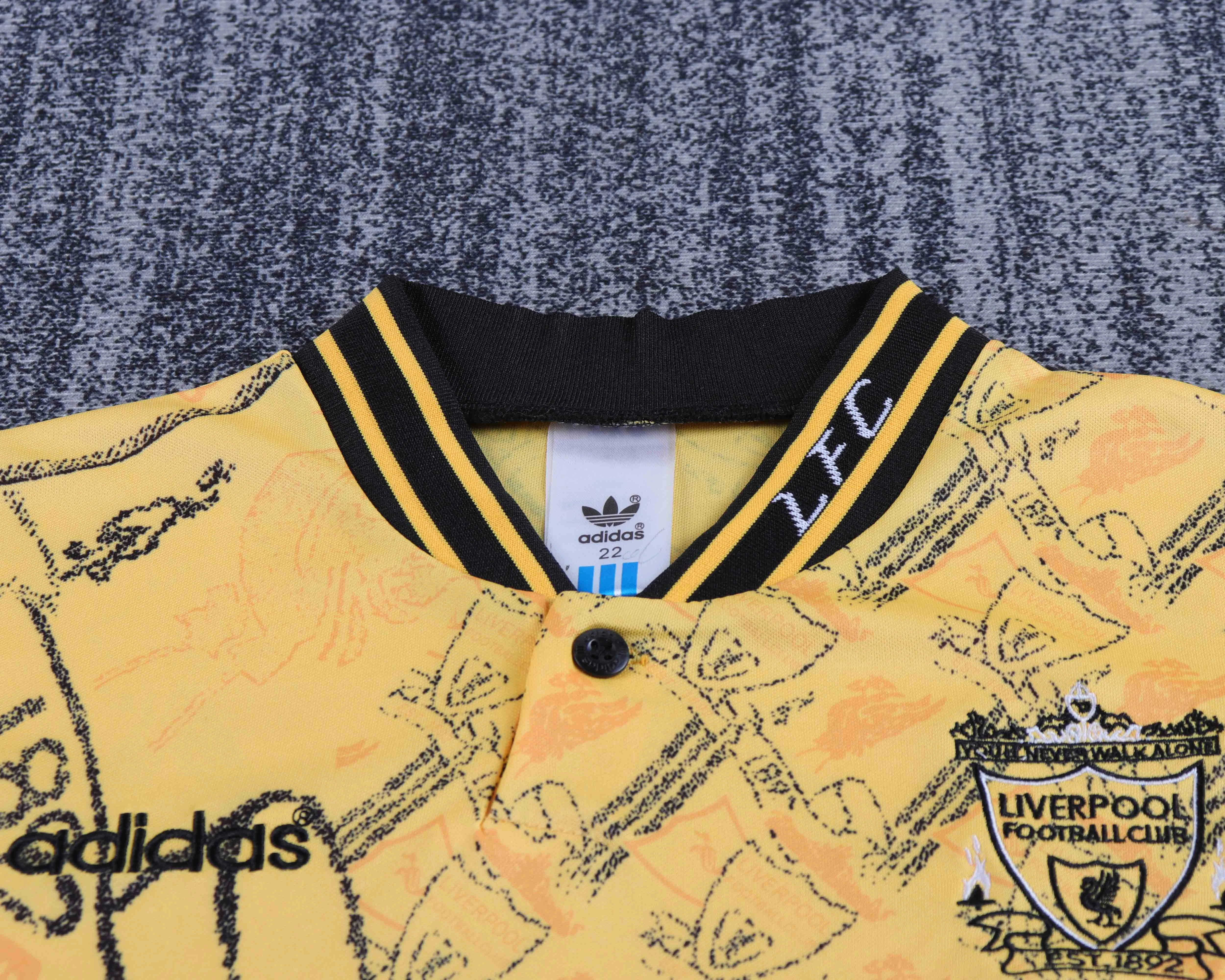 1994-96 Liverpool 2 Away Retro Shirt - Kids view 13
