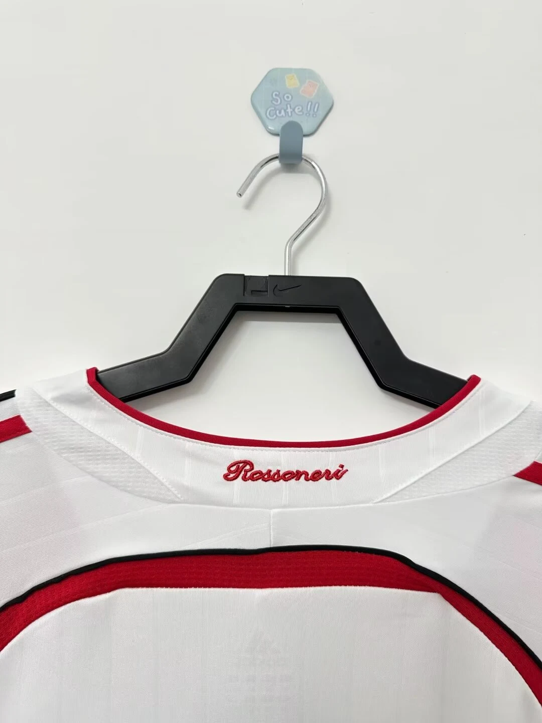 2006-07 AC Away Long Sleeve Retro Jersey view 9