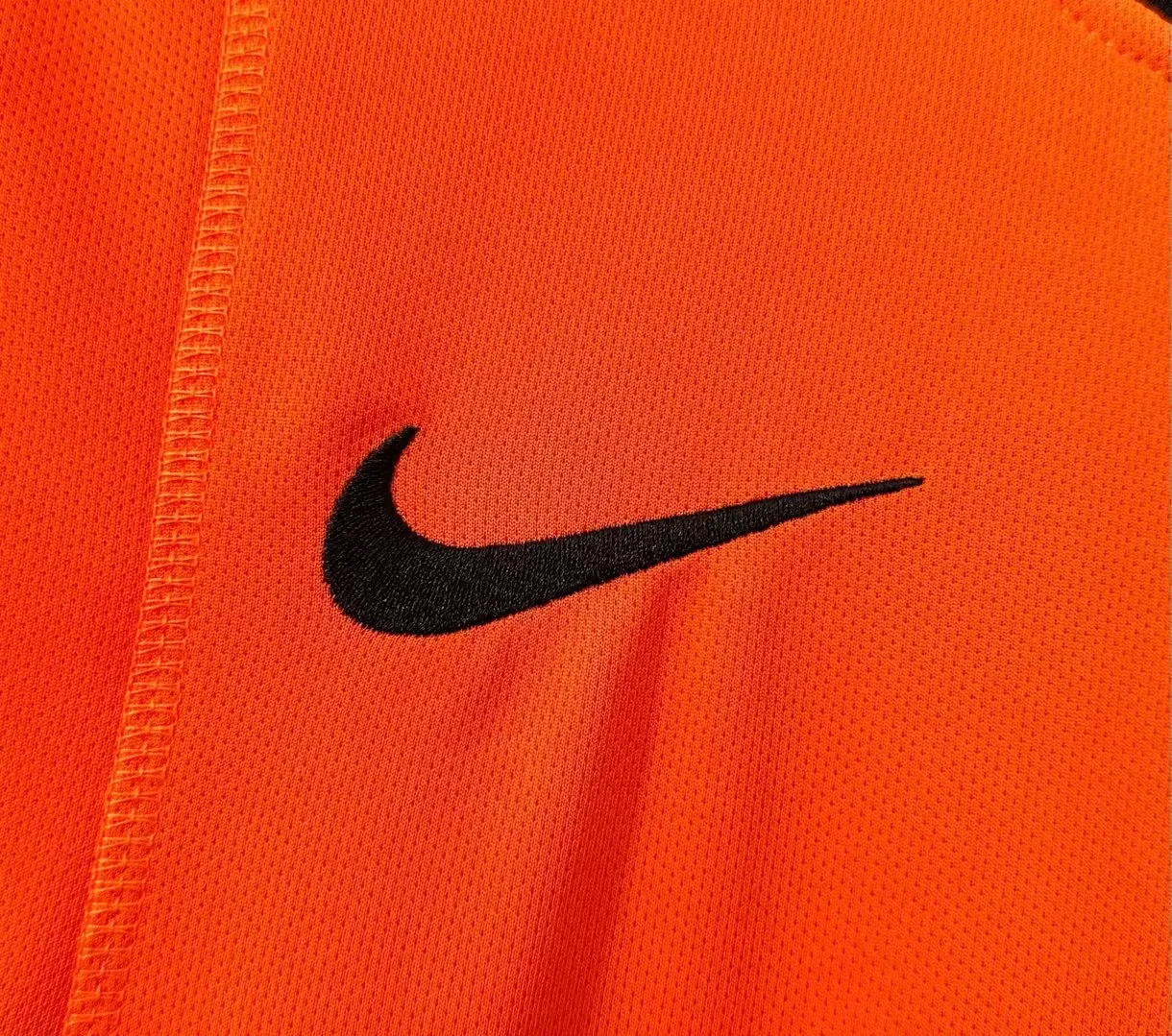 2000 Netherlands Home Retro Jersey view 3