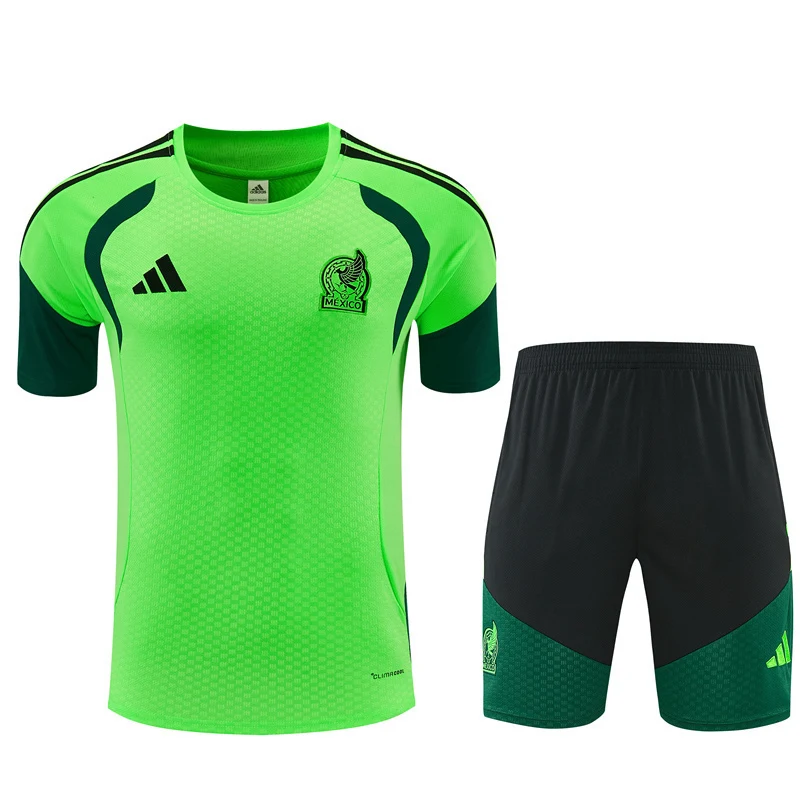 2026-27 Mexico Green Short-Sleeve Training Jersey view 17