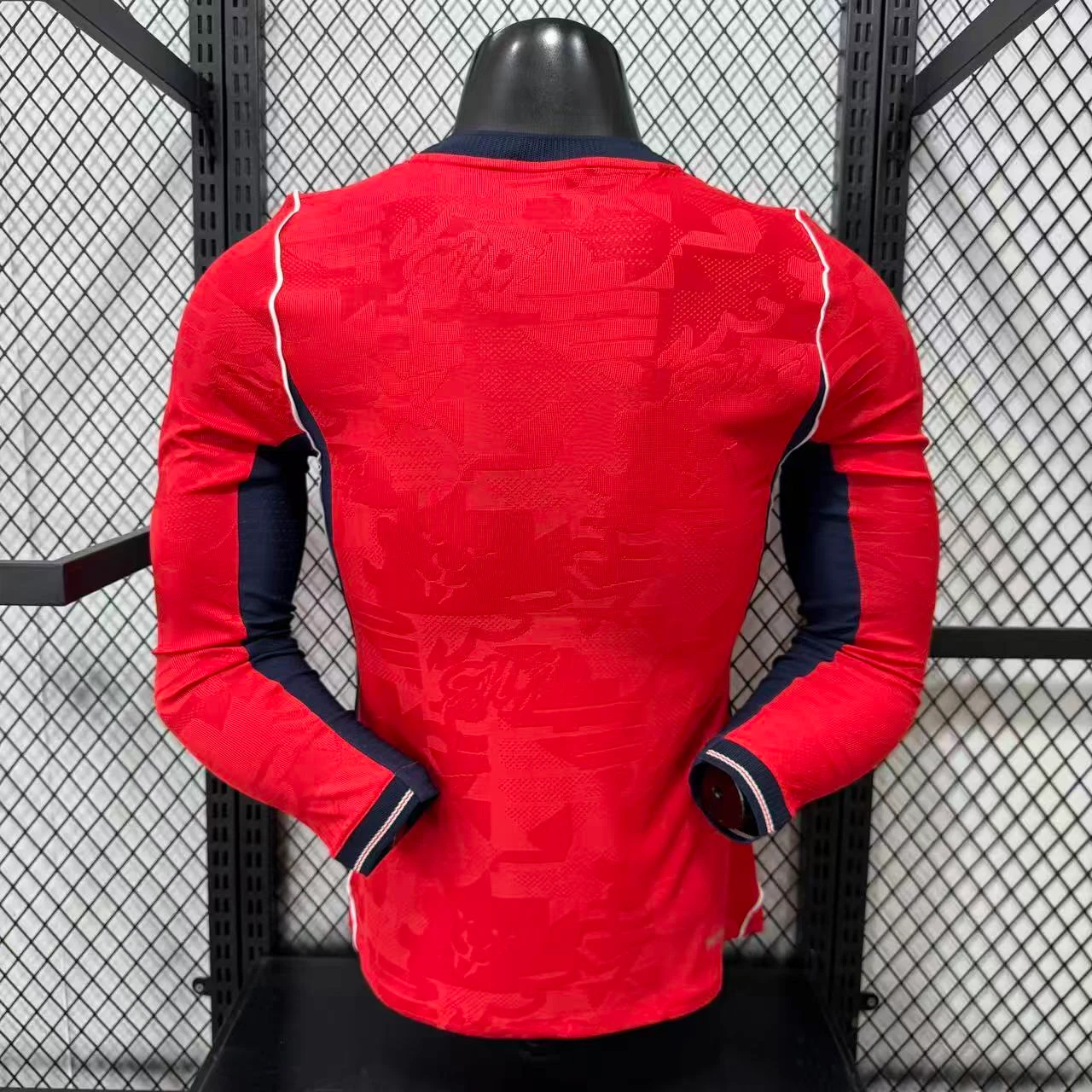 2026 England Away Long-Sleeve Jersey – Player Version view 2