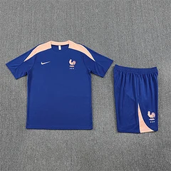 2025-26 France Blue Short Sleeve Training Jersey view 14