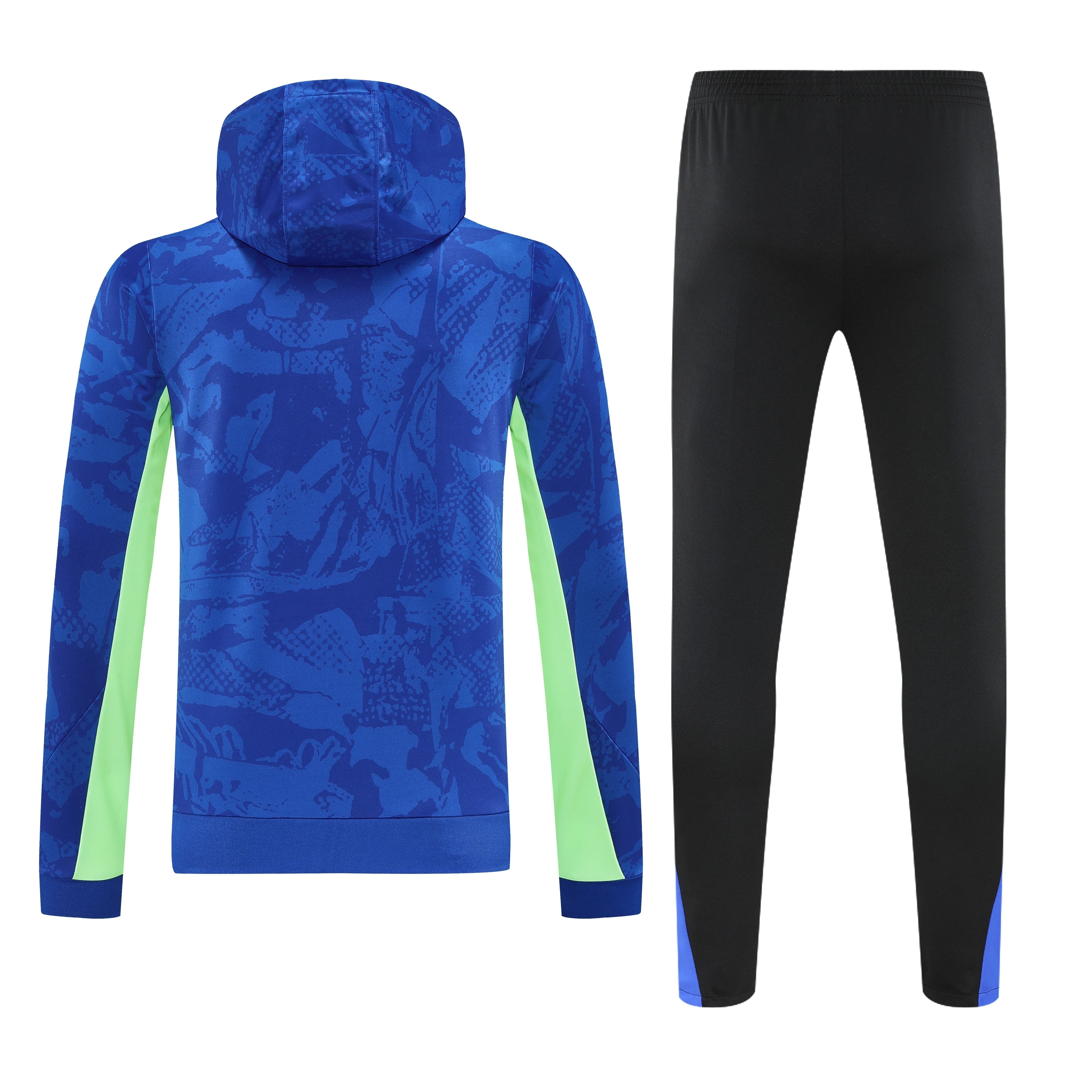 2025-26 Barcelona Blue Half-Zip Training Jersey view 4