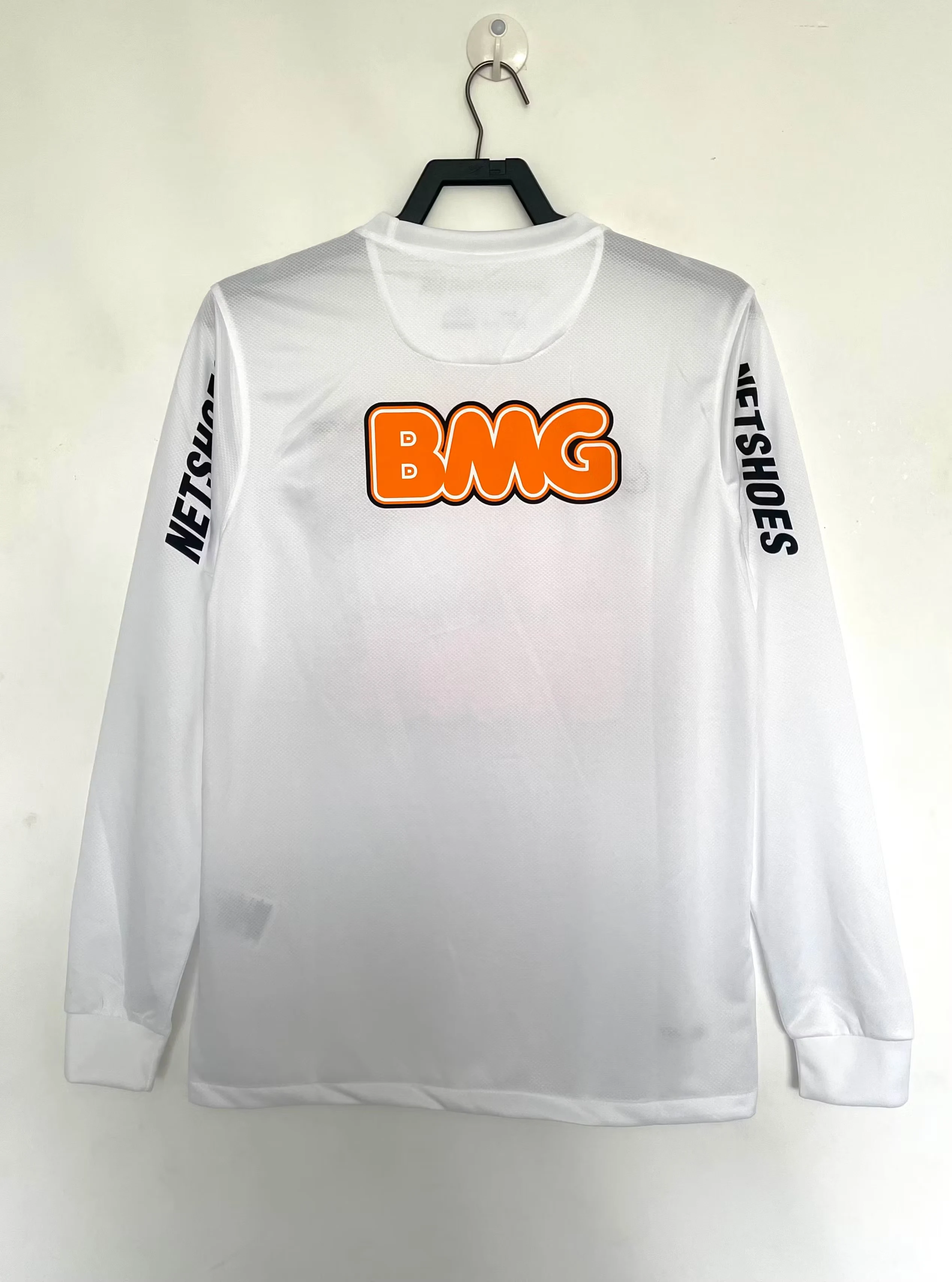 2012-13 Santos Home Long Sleeve Retro Jersey view 4