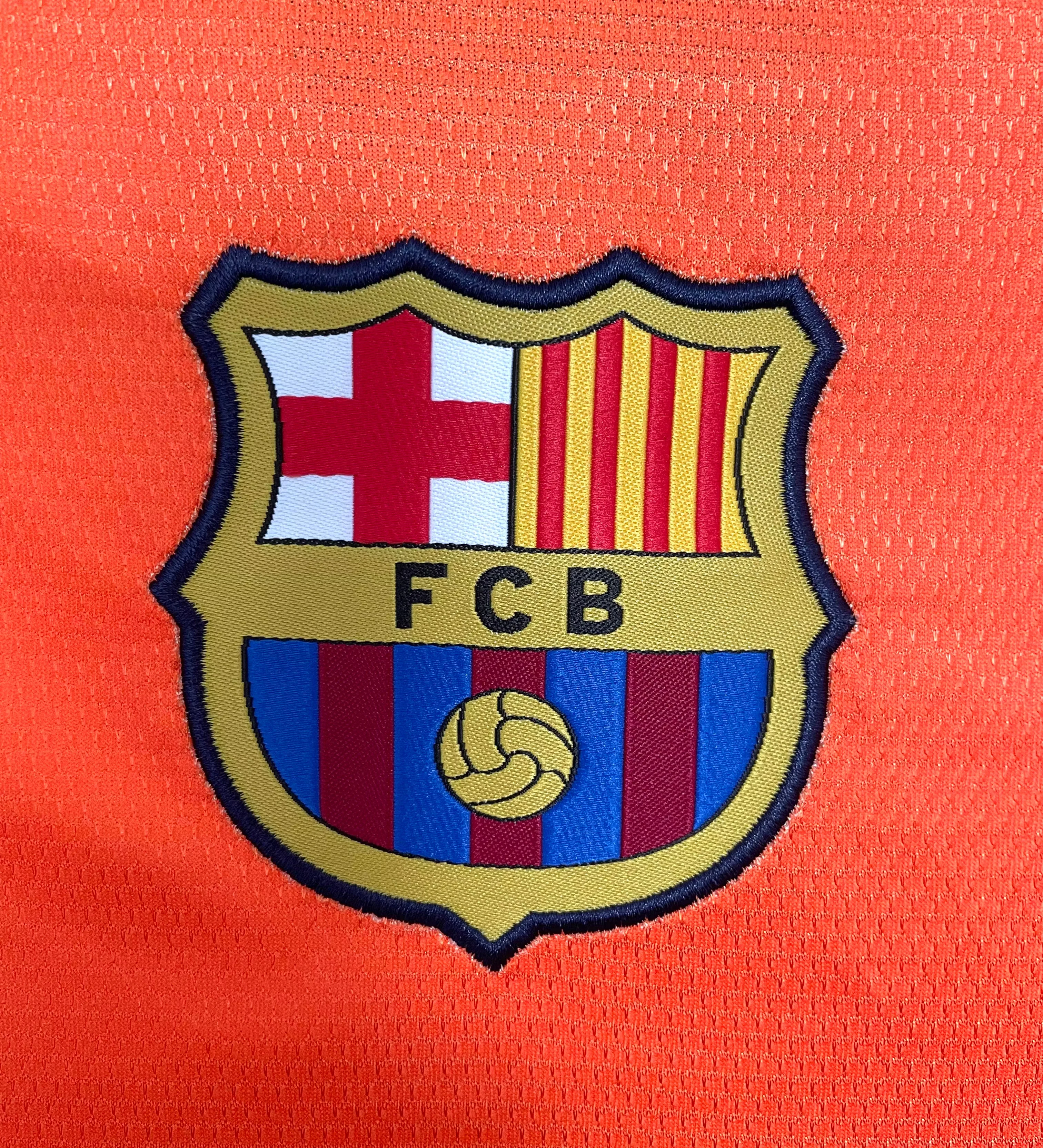 2012-13 Barcelona Away Retro Jersey view 8