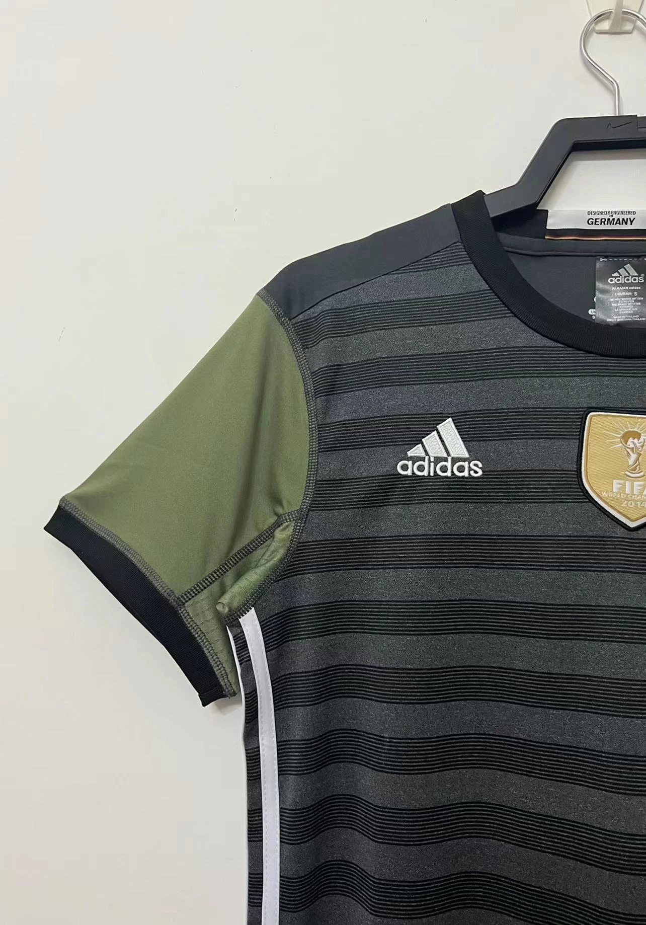 2016 Germany Away Retro Jersey view 5