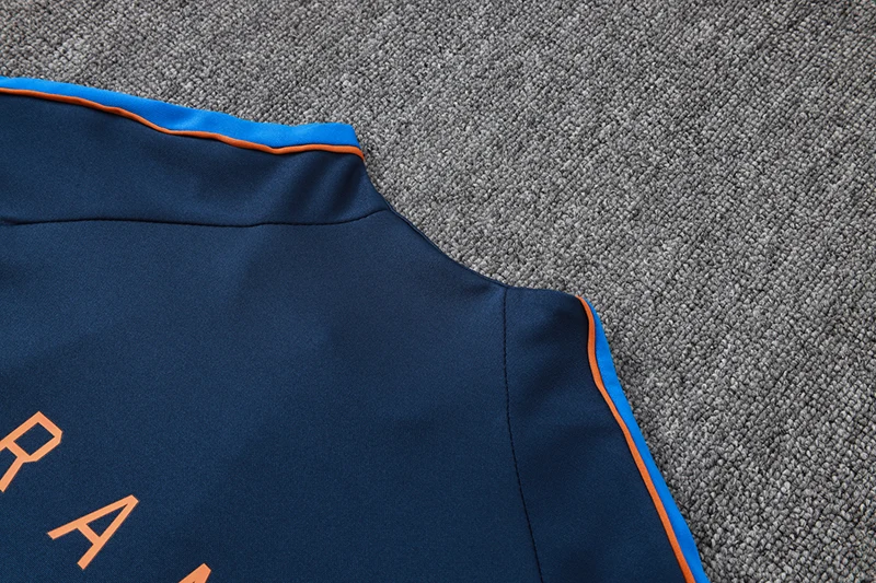 2026-27 France National Team Royal Blue Half-Zip Training Jersey view 4