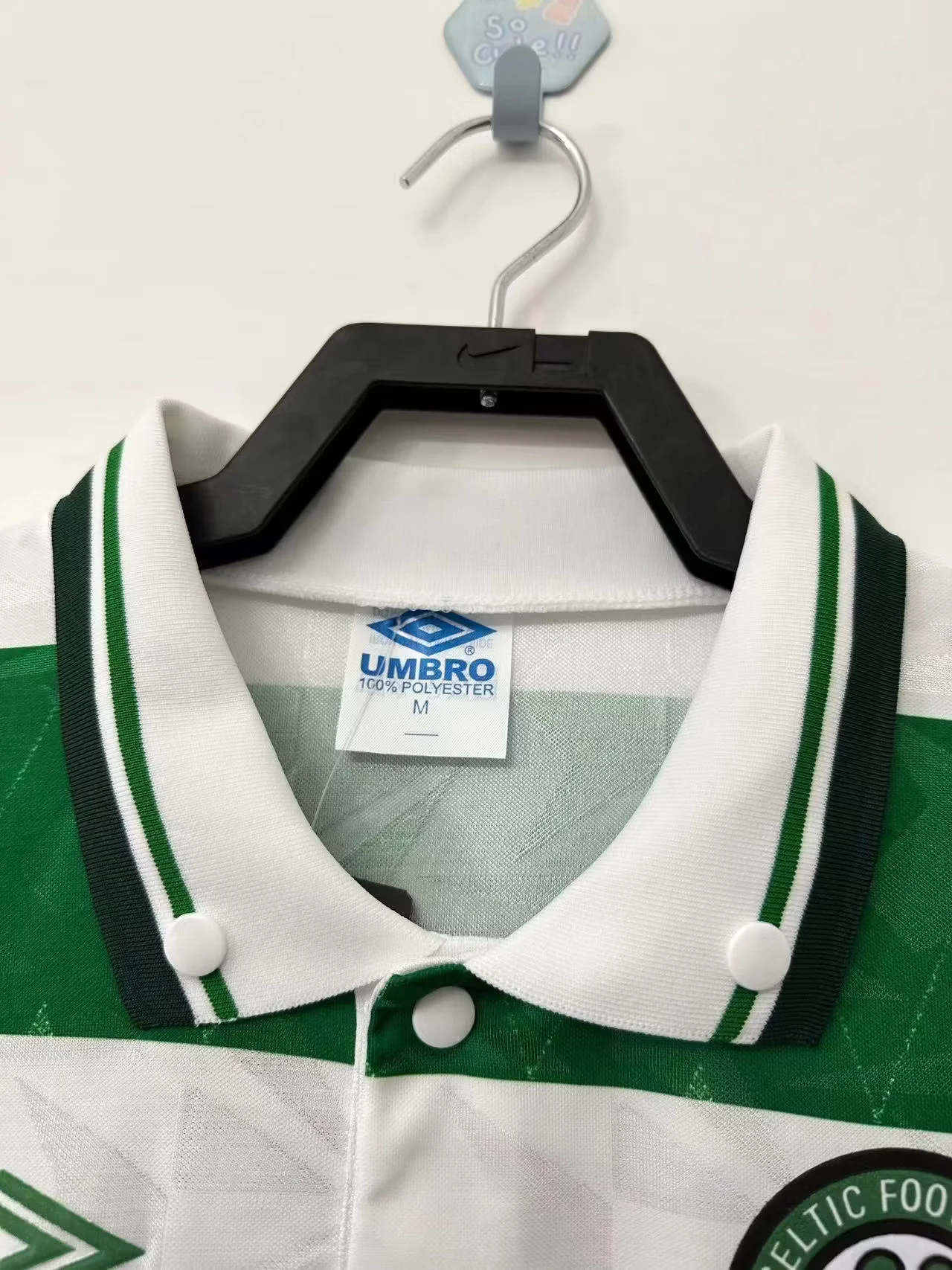 1989-91 Celtics Home Retro Jersey view 9