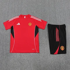 2025-26 Manchester United Red Short Sleeve Training Jersey view 14