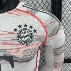 2025-26 Bayern Munich Away Long Sleeve Jersey - Player Edition view 5