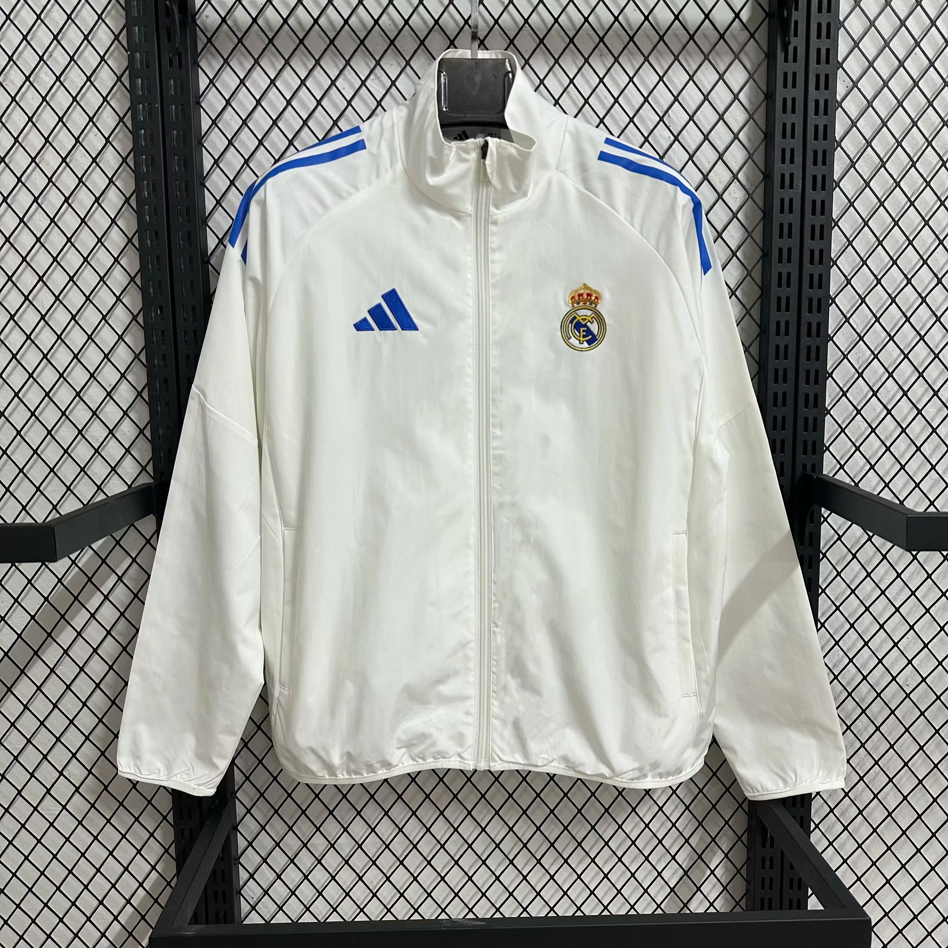 2025-26 Real Madrid Waterproof Training Windbreaker