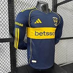 2025-26 Boca Juniors Home Long-Sleeve Jersey - Player Version view 6
