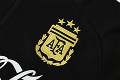 2025-26 Argentina Black Half-zip Training Jersey view 16