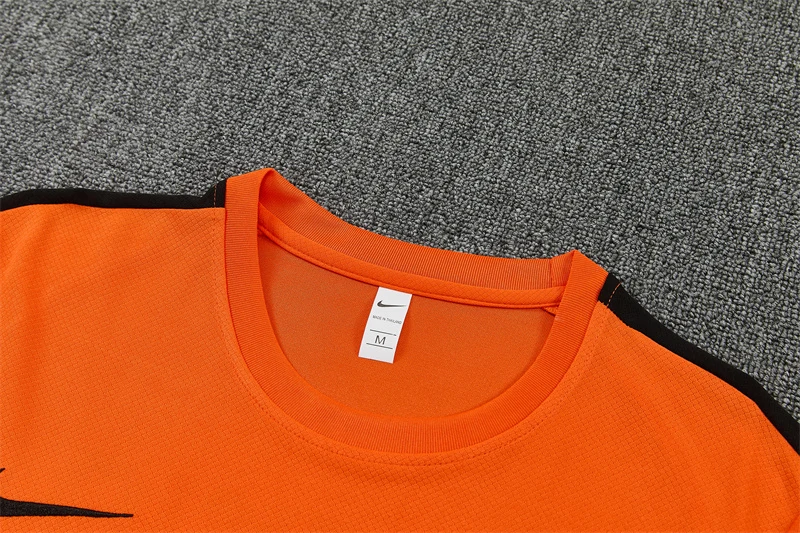 2026-27 Netherlands Royal Orange Short-Sleeve Training Jersey view 13