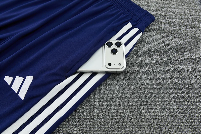 2026-27 Real Madrid White Half-Zip Training Jersey view 6