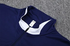 2025-26 Portugal Royal Blue Half-Pull Training Jersey view 16