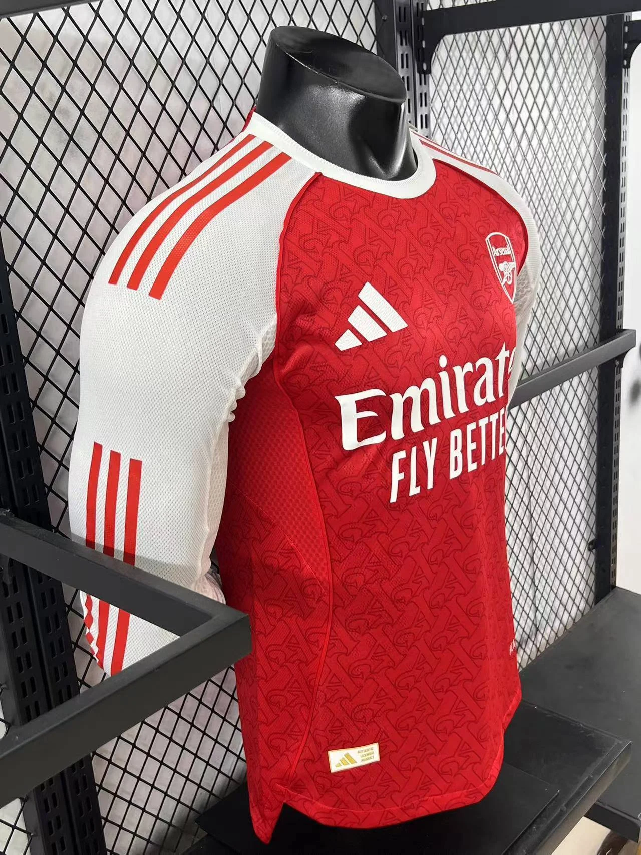 2025-26 Arsenal Home Long-Sleeve Jersey – Player Version view 8