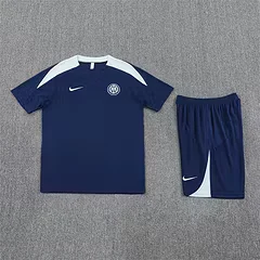 2025-26 Inter Milan Royal Blue Short Sleeve Training Jersey view 12