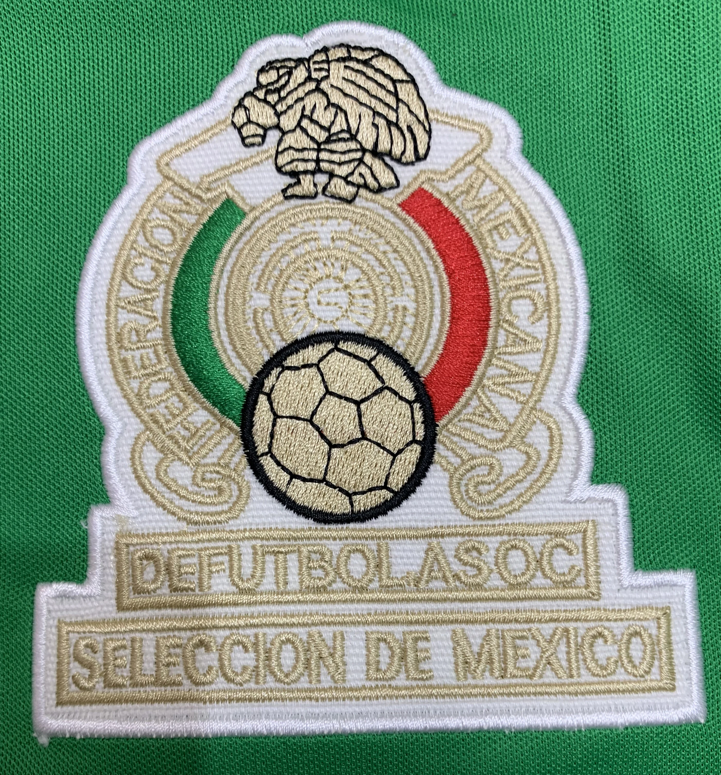 1986 Mexico Home Retro Jersey view 3