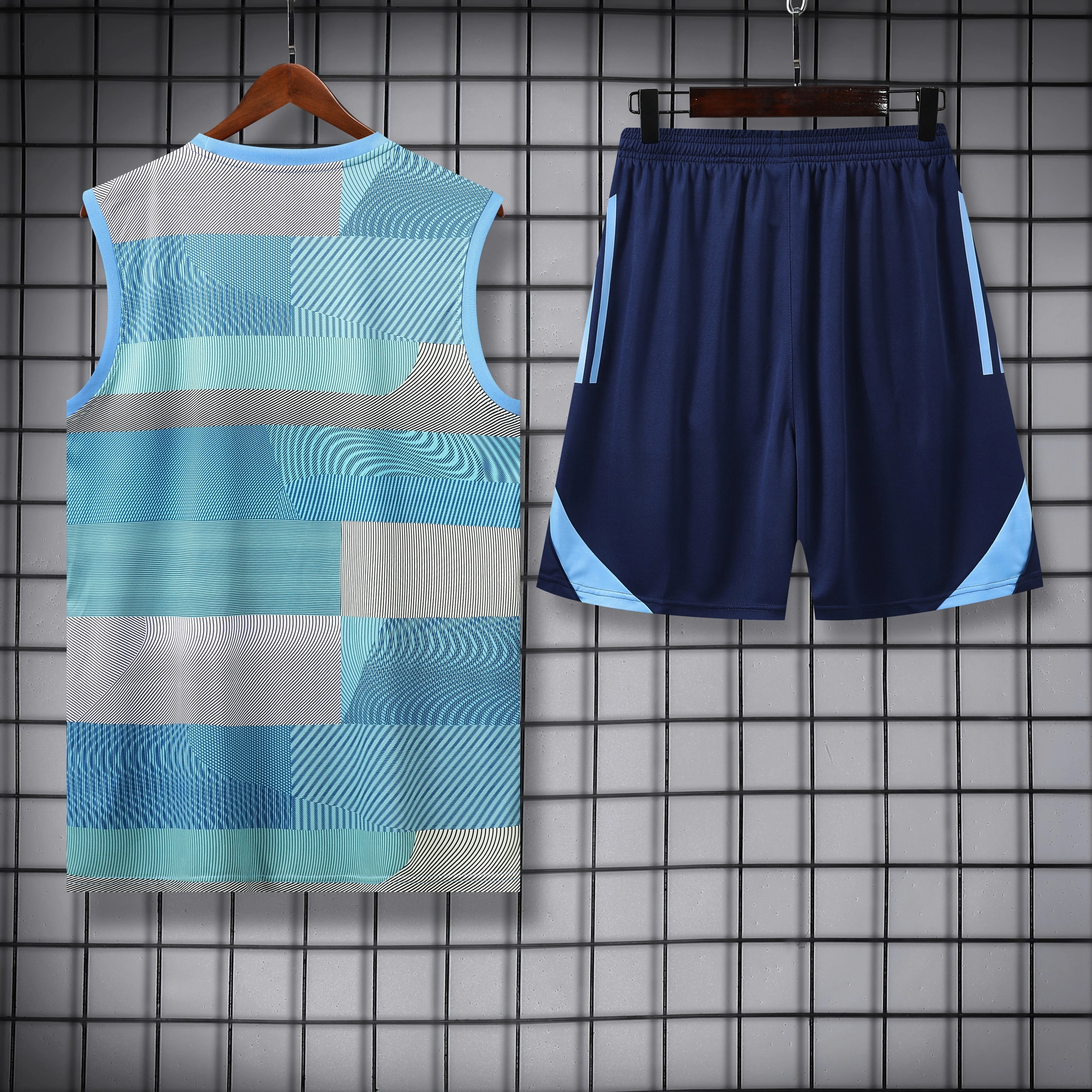2025-26 Real Madrid Training Vest Jersey view 2