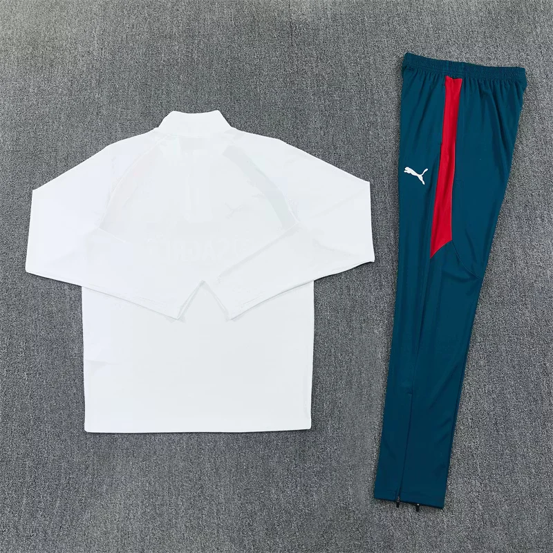 2026-27 Portugal White Half-Zip Training Jersey view 11